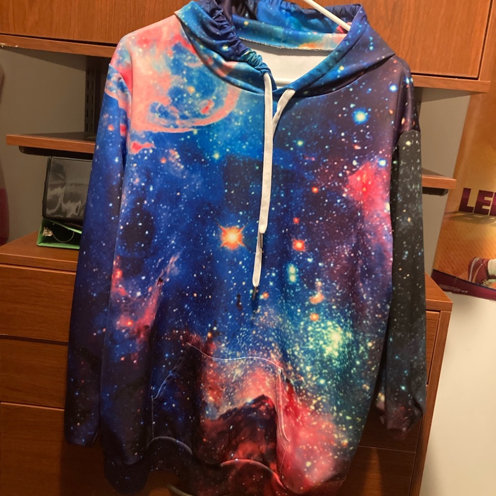 Galaxy Hoodie, Large/Extra Large - image 1